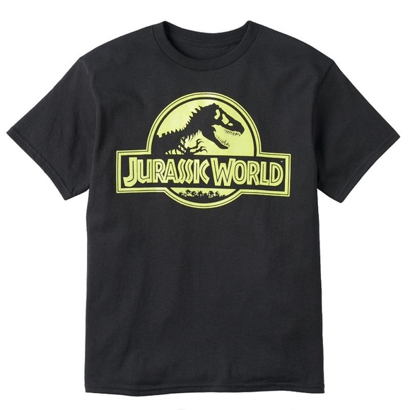 Jurassic World Other - JURASSIC WORLD - T SHIRT GLOWS IN THE DARK (NWOT)